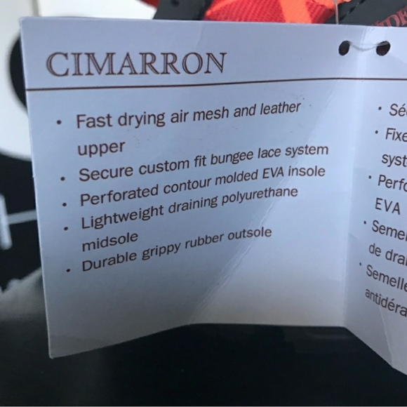 Cimarron Ladies Hiking Fishing shoes NEW size 9 - Picture 4 of 5